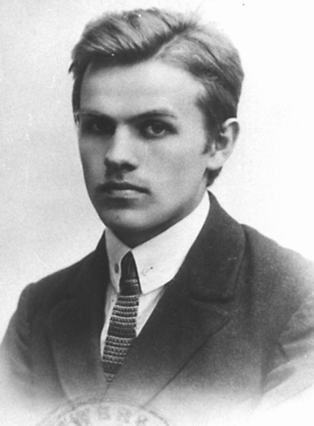 Kazimierz Dąbrowski jako młody człowiek