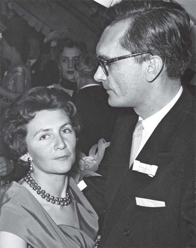 Alice Miller z mężem Andreasem Millerem, lata 50. XX w.