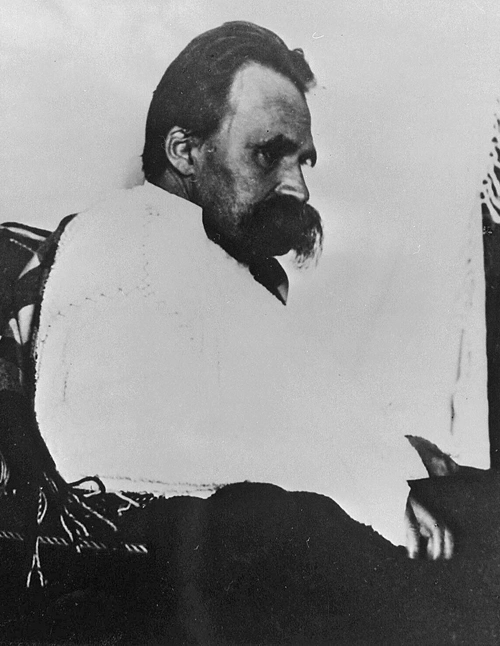 Friedrich Nietzsche w późnych latach życia