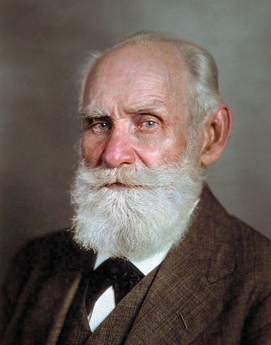 Iwan Pawłow – rosyjski fizjolog, twórca teorii odruchu warunkowego, laureat Nagrody Nobla 1904