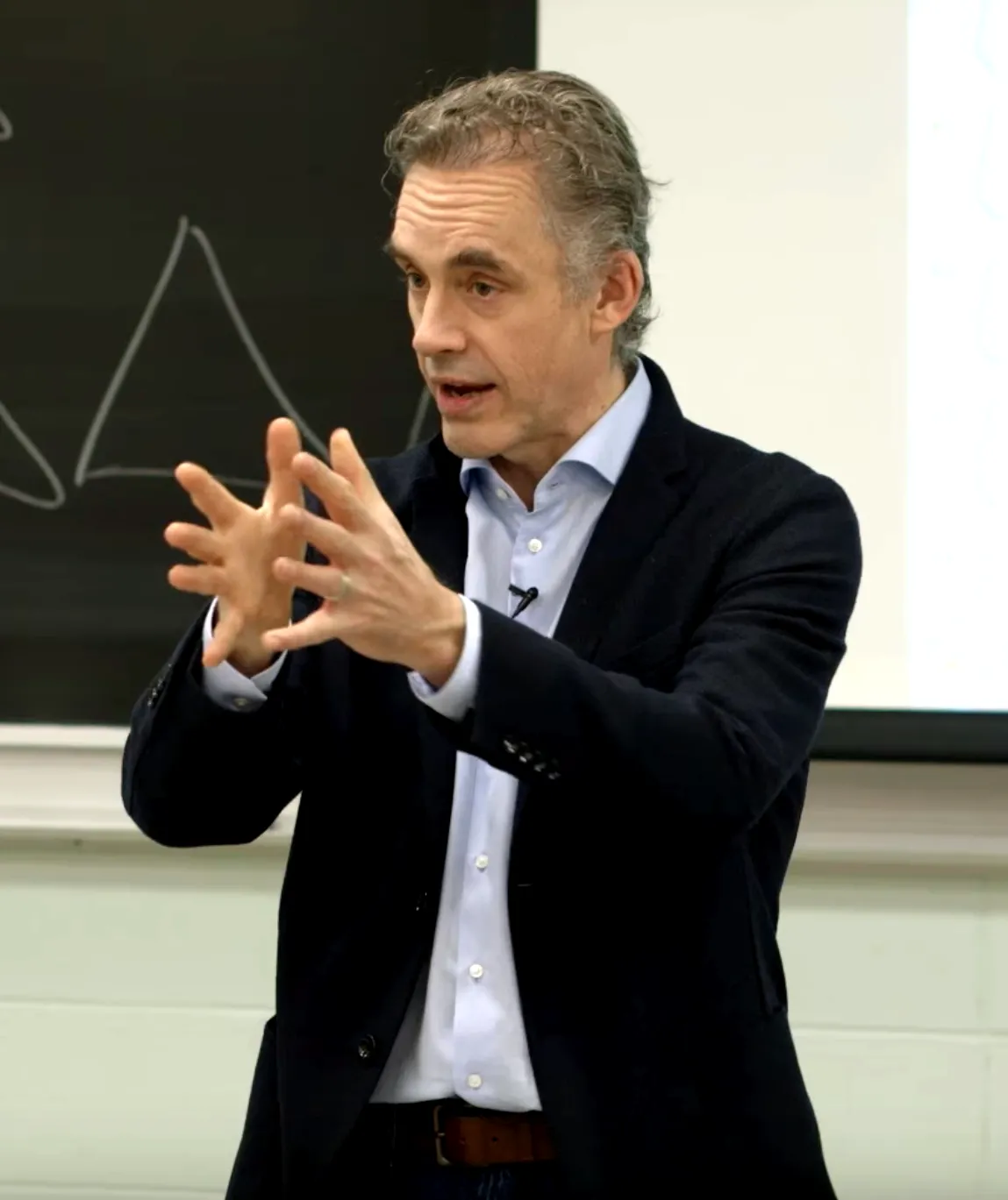 Jordan Peterson podczas wykładu