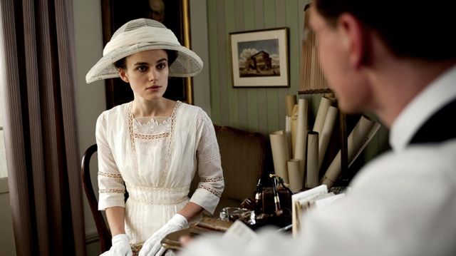 Keira Knightley jako Sabina Spielrein w filmie Niebezpieczna Metoda (2011)